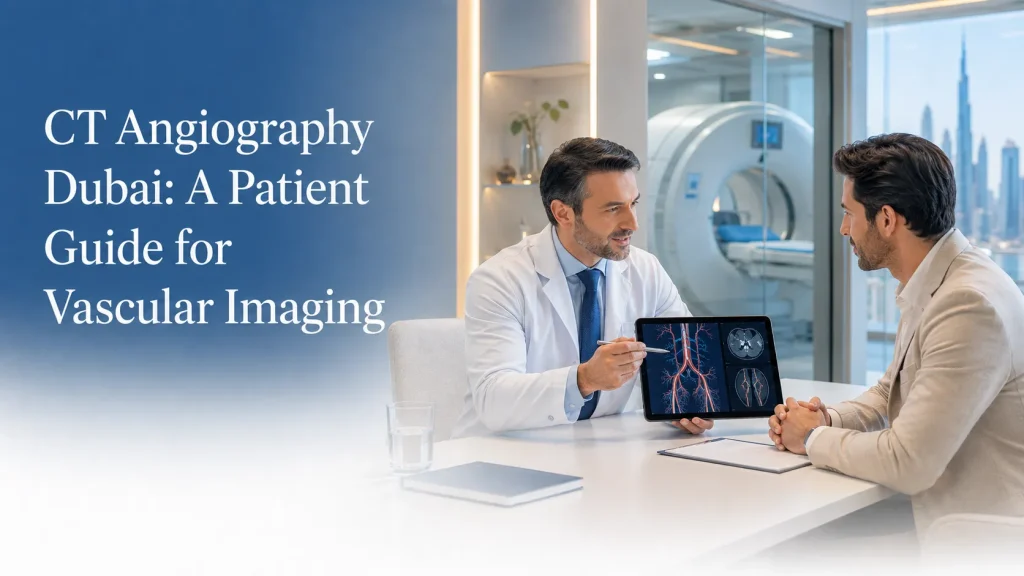 CT angiography Dubai vascular imaging